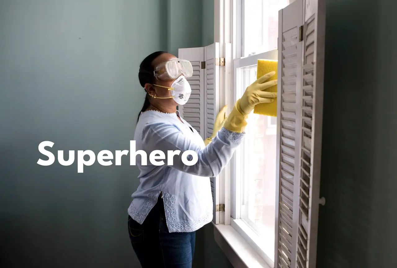 NOT ALL SUPERHEROES WEAR CAPES