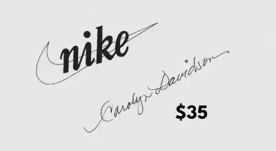 THE $35 NIKE LOGO THAT BECAME A GLOBAL ICON